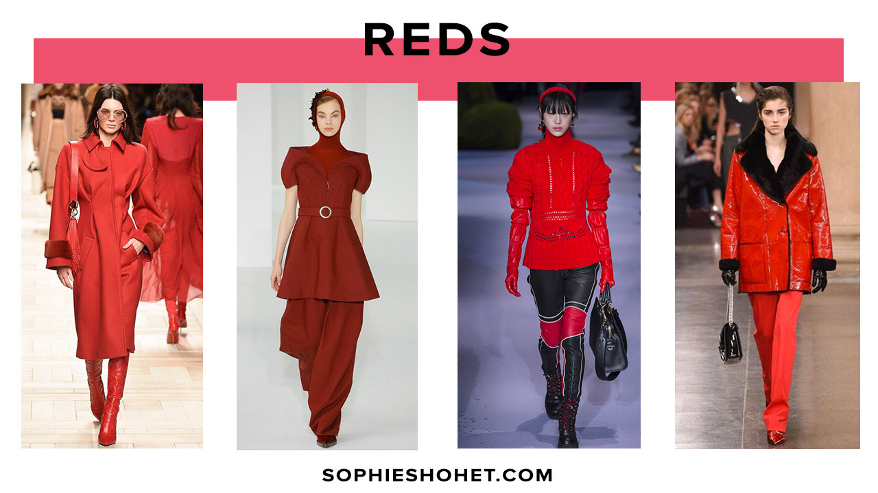 AW17 Trend: Red