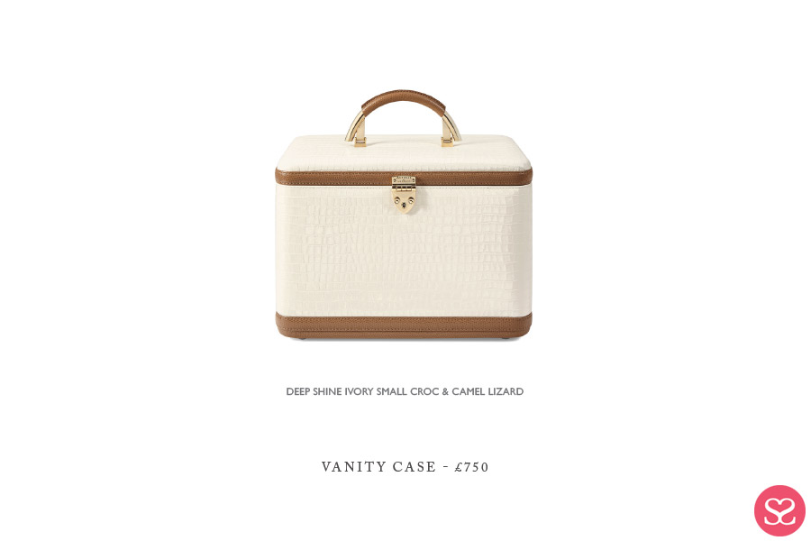 Aspinal of London SS18 Vanity Case Price Review Lilac & Ivory