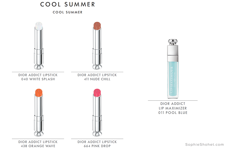 Dior Cool Wave Collection Lipsticks