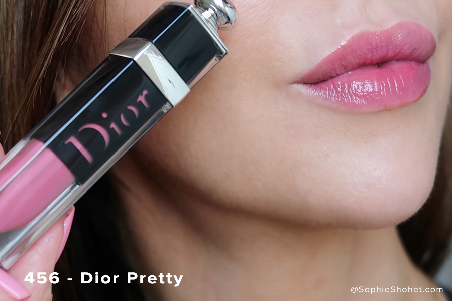 Dior Addict Lacquer Swatch - 456 DIOR PRETTY