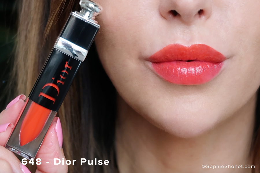 Dior Addict Lacquer Swatch - 648 DIOR PULSE