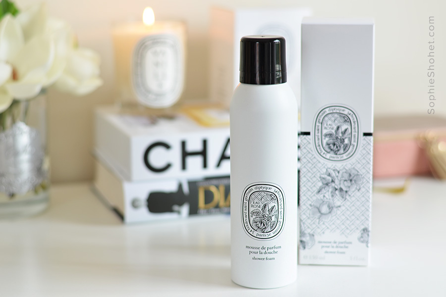 Diptyque Eaude Rose Shower Foam