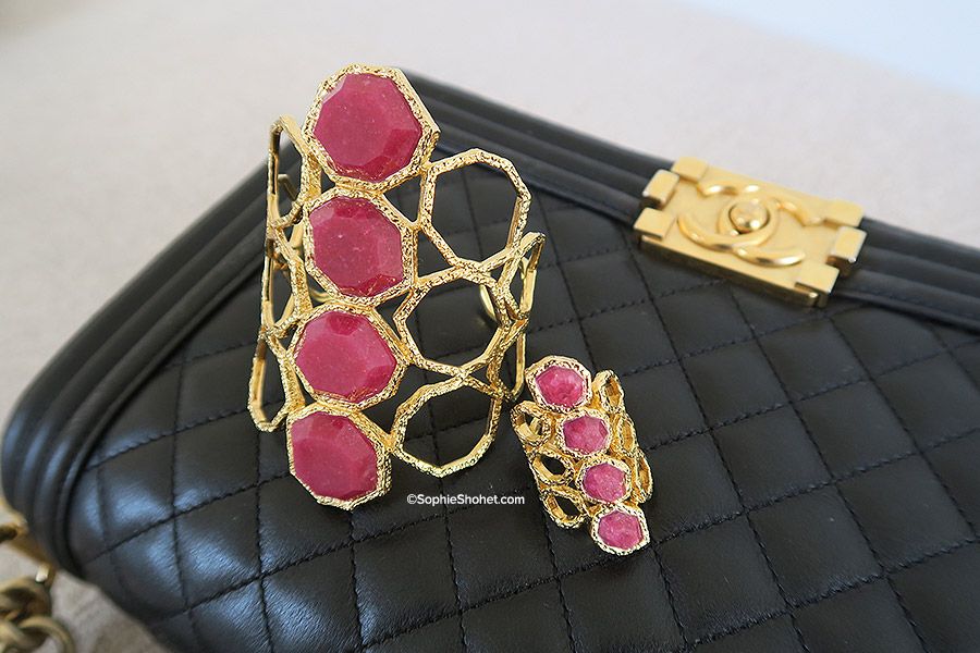 Sophie Shohet - REVIEW  Louboutin Spiked Leopard Coin Purse